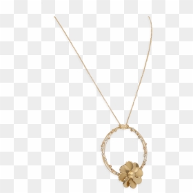 Rosy Round Necklace, Tricolor Gold - Pendant, HD Png Download - indian tricolor png