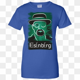 Breaking Bad-heisenberg T Shirt - T-shirt, HD Png Download - heisenberg png