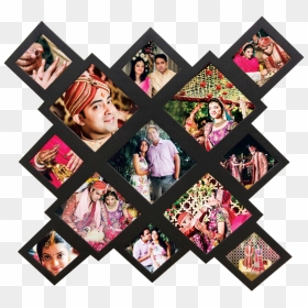 Photo Collage Frame Png, Transparent Png - photo collage frame png