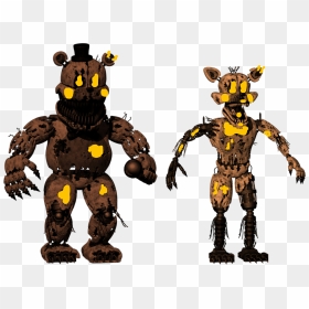 Nightmare Jack O Funtime Freddy And Nightmare Jack, HD Png Download - nightmare foxy png