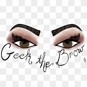Geek The Brow - Eye Liner, HD Png Download - bushy eyebrows png