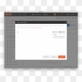 Delete The Box Postman Environment - Upload File In Form Design, HD Png Download - refresh button png