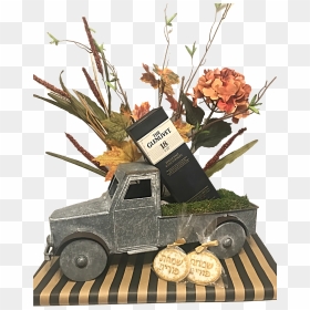 Vintage Truck Decor - Pickup Truck, HD Png Download - old truck png