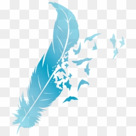 Picture - Feather Tattoo, HD Png Download - raven feather png