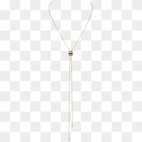 Large Quatre Classique Tie Necklace Paved With Diamonds - Pendant, HD Png Download - breaking chains png