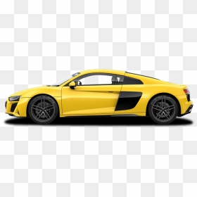 R8 Coupe - 2020 White Audi R8, HD Png Download - audi r8 png