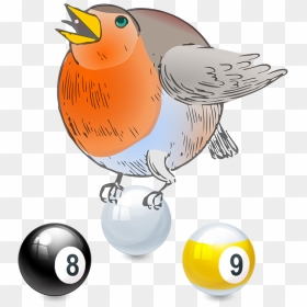 8-9 Ball Advanced Tournaments - Round Robin Clipart, HD Png Download - 9 ball png