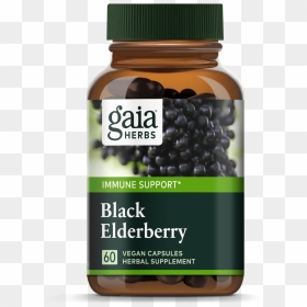 Transparent Medicine Capsule Png - Gaia Elderberry, Png Download - medicine capsule png