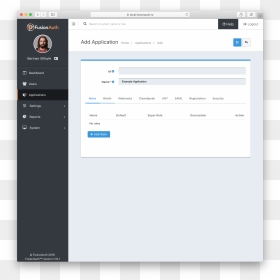 Create Fusionauth App - Fusionauth Ui, HD Png Download - logout icon png