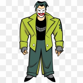 Batman Characters, Batman Cartoon Characters, Batman - Batman Joker Cartoon, HD Png Download - batman cartoon png