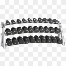 Hoist 3 Tier Dumbbell Rack, HD Png Download - gym dumbbells png