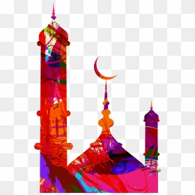 Eid Mubarak Colorful Png, Transparent Png - eid ul adha png