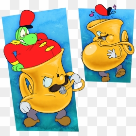 Ding Dong Tuba Frog, HD Png Download - oneyng faces png