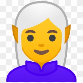 Woman Elf Icon - Google Elf Emoji, HD Png Download - elf movie png