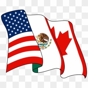 The English Ikariam - United States Mexico And Canada, HD Png Download - uae flag png