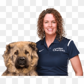 Deborah Turcott And Her Fluffy, Giant-breed Dog - Companion Dog, HD Png Download - petsmart png