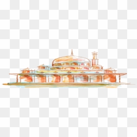 Transparent Eid Ul Adha Png - Transparent Background Mosque Png, Png Download - eid ul adha png
