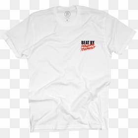 Beat By Powers White T-shirt Beat - Ernie Ball T Shirt, HD Png Download - white tee png