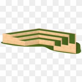 Timber Amphitheatre - Plywood, HD Png Download - grass block png