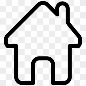 Png File Svg - Home Icon Outline Png, Transparent Png - home button image png