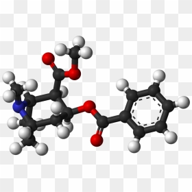 Cocaine 3d Balls - Chemical Formmula Of Cocaine, HD Png Download - cocain png