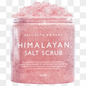 Himalayan Salt Body Scrub 10 Oz - Brooklyn Botany Himalayan Salt Scrub Reviews, HD Png Download - scrub png