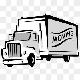 Transparent Background Clip Art Moving Truck - Moving Truck Png, Png Download - u haul logo png
