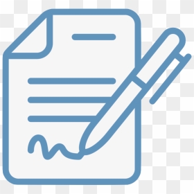365 3658610 Signing Form Icon - Signing A Form Cartoon, HD Png Download - form icon png