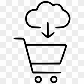 Online Shopping Download Commerce Basket Retail - Online Shopping, HD Png Download - retail png