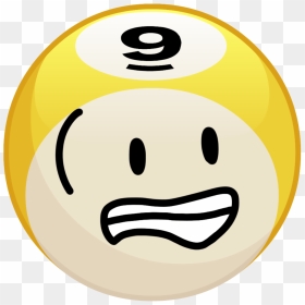 Smiley, HD Png Download - 9 ball png