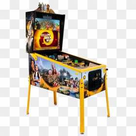 Wizard Of Oz Yellow - Yellow Brick Road Pinball, HD Png Download - pinball machine png