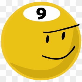 Battle For Anything Island Wiki - Smiley, HD Png Download - 9 ball png