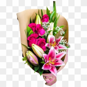 Bouquet, HD Png Download - flower arrangement png