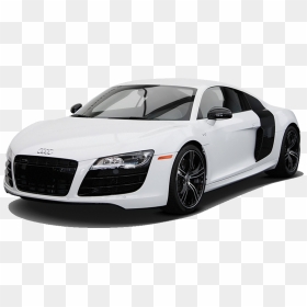 Audi R8 E Tron White, HD Png Download - audi r8 png