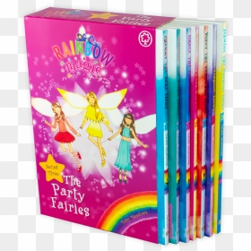 The Party Fairies Book Collection , Png Download - Rainbow Magic: The Party Fairies, Transparent Png - magic book png