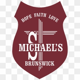 St Michaels Brunswick Logo - Graphic Design, HD Png Download - michaels logo png