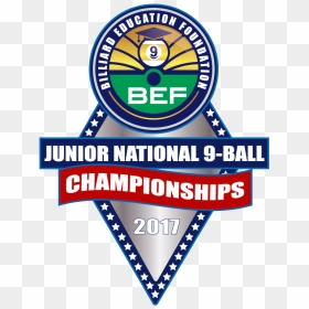 Bef Junior National 9-ball Championships Returns To - Billiard Education Foundation, HD Png Download - 9 ball png