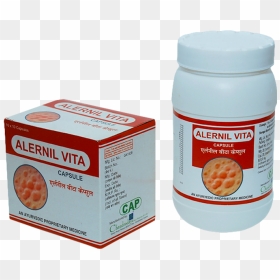 Alernil Vita Capsule - Box, HD Png Download - medicine capsule png