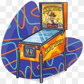 Arcade Game , Png Download - Skee Ball Clip Art, Transparent Png - pinball machine png