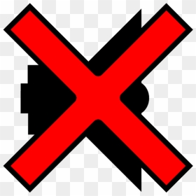 Speakers Off Png, Transparent Png - cross out sign png