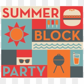 Saint Boniface Kersey - Summer Neighborhood Block Party, HD Png Download - block party png
