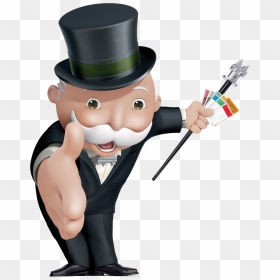 Rich Uncle Pennybags, HD Png Download - monopoly guy png