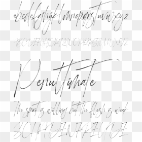 Handwriting, HD Png Download - heisenberg png