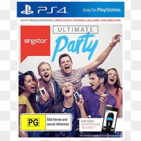 Singstar Ultimate Party Cover, HD Png Download - sing movie png