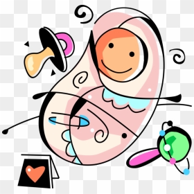 Blanket Vector Baby Graphic - Infant, HD Png Download - baby graphic png