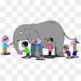 Spot The Difference Elephants, HD Png Download - blind png