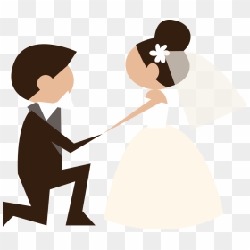 Png Clip Art And Casamento - Wife And Husband Png, Transparent Png - indian bride and groom png