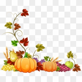 Free Png Download Autumn Pumpkin Decoration Clipart, Transparent Png - decoration clipart png