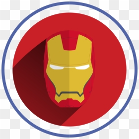 Iron Man Face Vector , Png Download - Iron Man Logo Png, Transparent Png - man face vector png