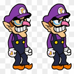 Cartoon, HD Png Download - waluigi face png